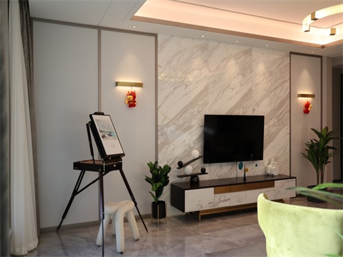 实景拍摄丨龙辰·九悦湾125㎡轻奢装修实景图
