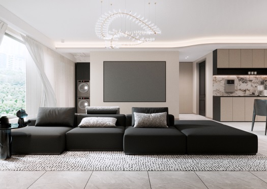 民生北府143㎡ | 年轻夫妻的自然主义婚房！一屋两人，三餐四季，开启幸福序章~