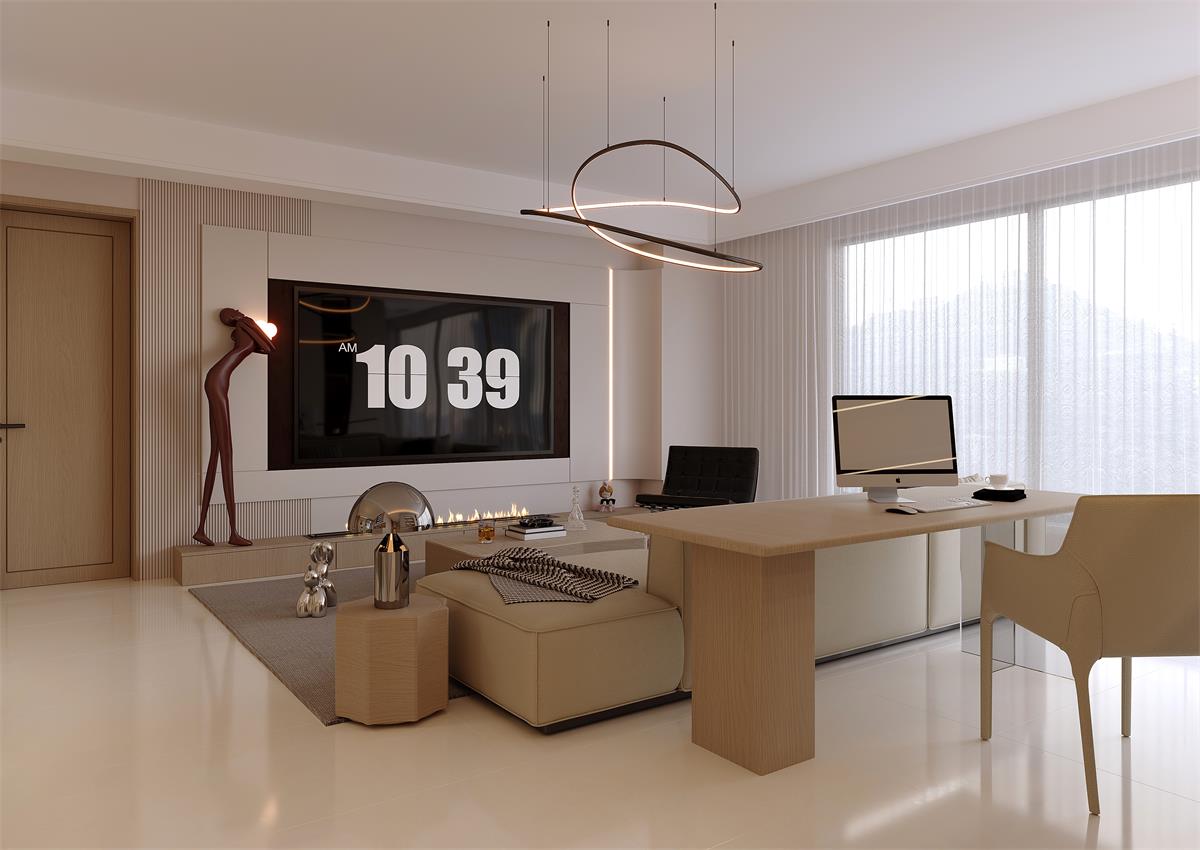 民生北府143㎡ | 奶白+原木打造的极简主义家，不是豪宅但很好宅~