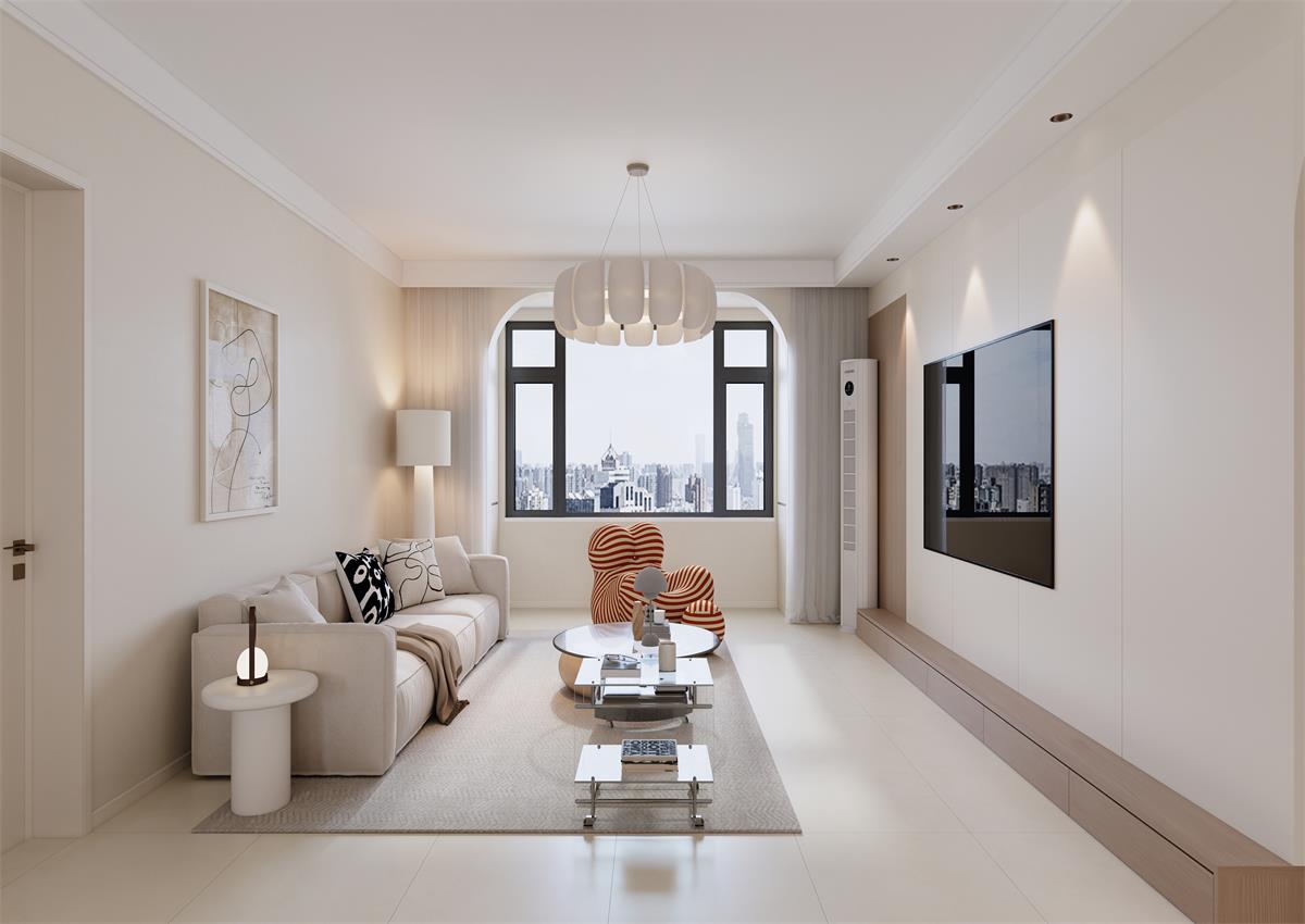 悦海·天润府153㎡ | 自带温柔滤镜！奶油风的家简直是「松弛感」顶流！