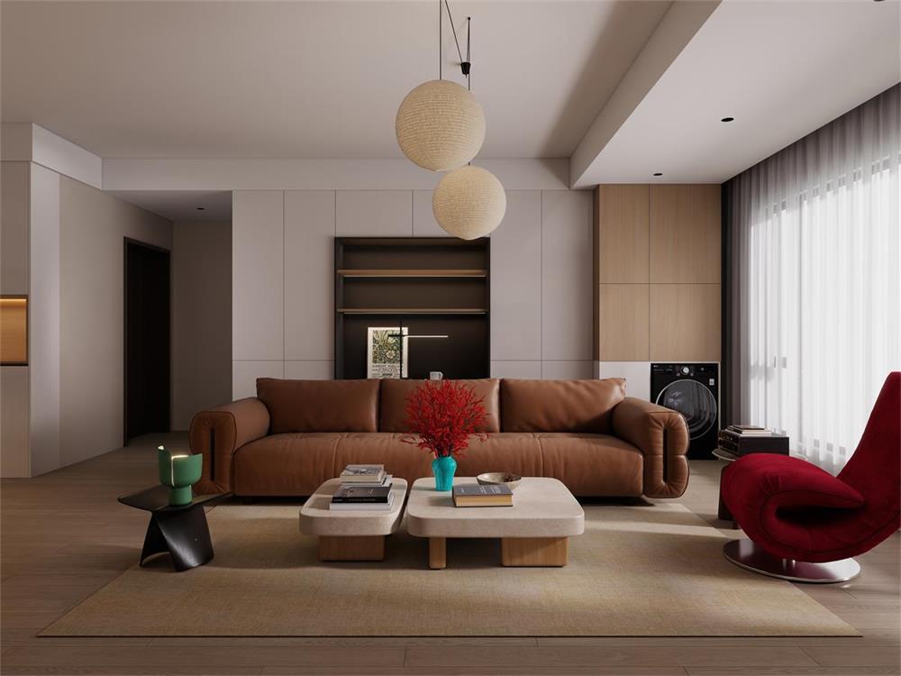 万科翡翠湖望149㎡ | 时髦度拉满的混搭风！这个家美得一点都不低调