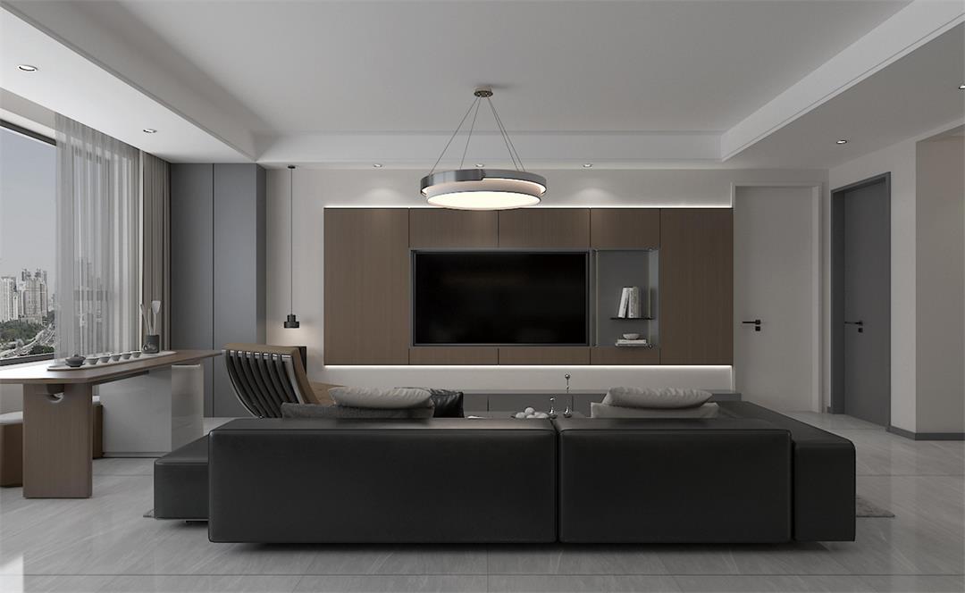 阅麓和院128㎡ | 极简黑白灰的家，高级却不高冷！