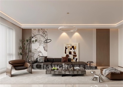 阅云庭118㎡ | 现代主义+低饱和色调的家，舒适耐看还不过时！