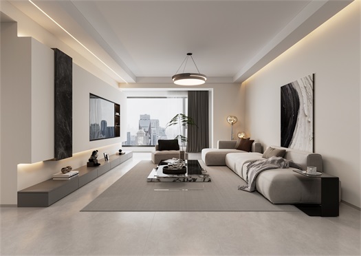 半岛华府132㎡ | 简约风的家越住越爱，温暖治愈还好打理！