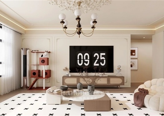 盛世西城130㎡ | 住进这个中古奶油风的家，推门那一刻幸福感爆棚！