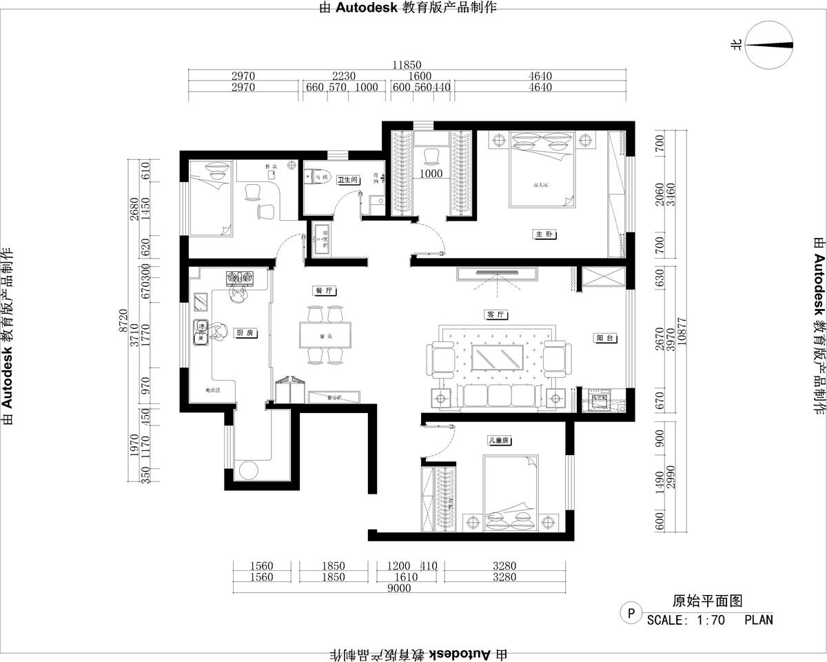 滨河壹号图-Model